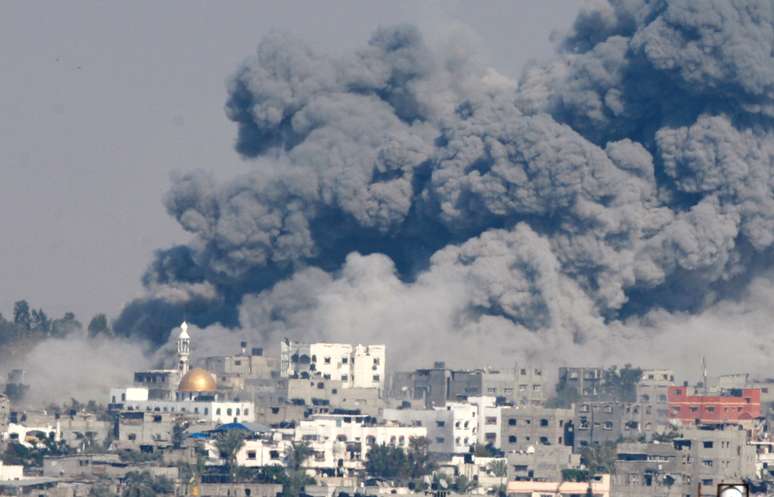 Ataque ocorrido na Faixa de Gaza 
29/07/2014
REUTERS/Suhaib Salem