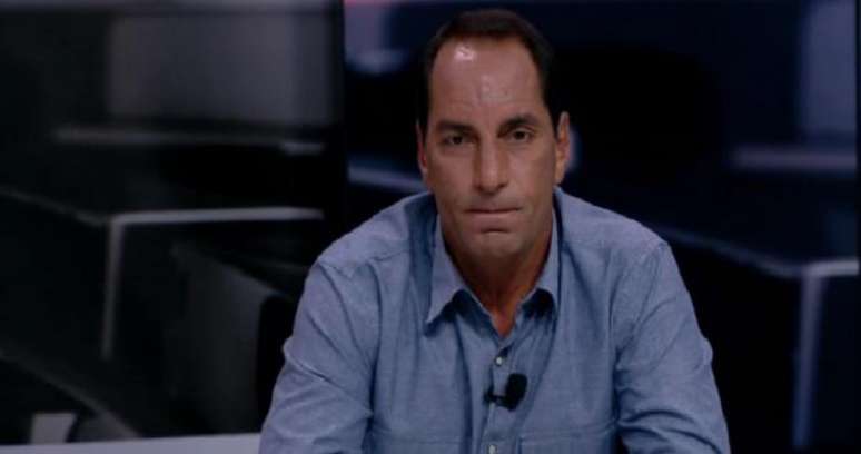 Edmundo trabalhou recentemente no Fox Sports (Imagem: Reprodução/Fox Sports)