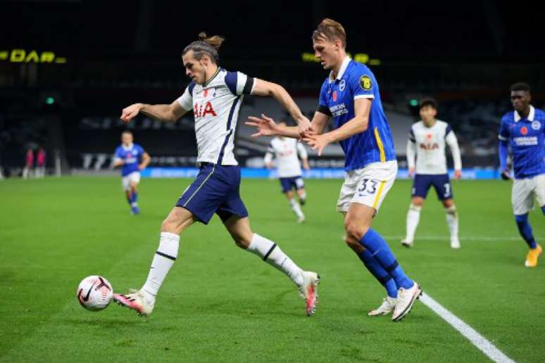 Bale está emprestado ao Tottenham nesta temporada (Foto: JULIAN FINNEY / POOL / AFP)