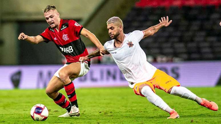 Flamengo e Nova Iguaçu se enfrentaram nesta terça-feira, no Maracanã (Foto: Marcelo Cortes / Flamengo)