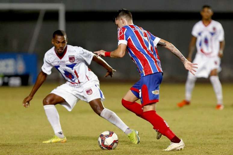 Bom resultado diante do Tricolor fez com que o Unirb alcançasse as primeiras colocações na competição (Foto: Felipe Oliveira / EC Bahia)