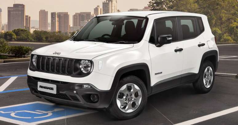 Modelos como o Jeep Renegade tiveram as vendas suspensas para vers&otilde;es PCD devido ao limite de pre&ccedil;os de R$ 70 mil. 
