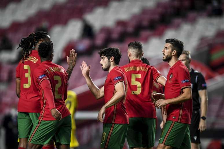 Portugal vai jogar em Turim diante do Azerbeijão (Foto: PATRICIA DE MELO MOREIRA / AFP)