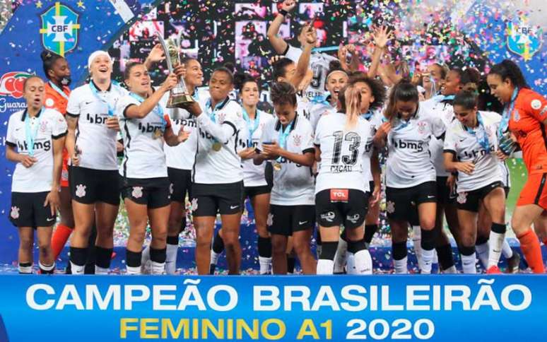 Meninas do Corinthians são as atuais campeãs brasileiras (Foto: Divulgação/Corinthians)