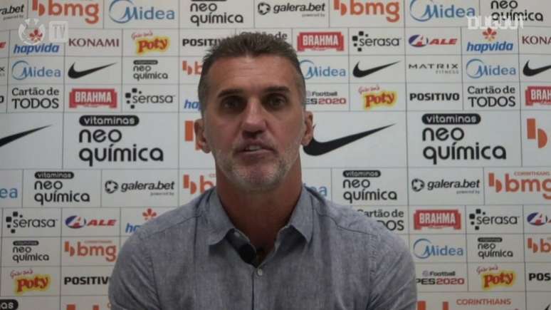 Com Mancini, Corinthians está há sete jogos sem vencer (Foto: Reprodução/Corinthians TV)