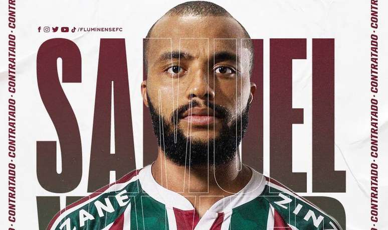 Samuel Xavier, novo jogador do Fluminense