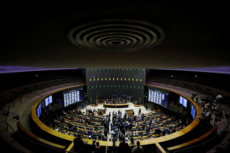 Câmara dos Deputados durante sessão para eleger o presidente da Casa
01/02/2021
REUTERS/Adriano Machado