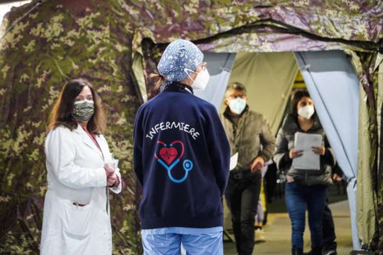 Itália vive momento de alta na pandemia de coronavírus