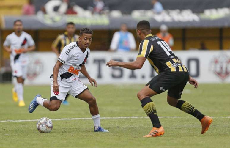 O atacante Vinícius jogou a partida contra o Voltaço no ano passado (Rafael Ribeiro/Vasco)
