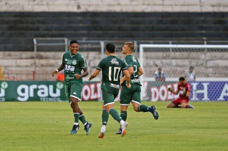 Meio-campista fez o primeiro gol do time na temporada 2021 (Thomaz Marostegan/Guarani FC)