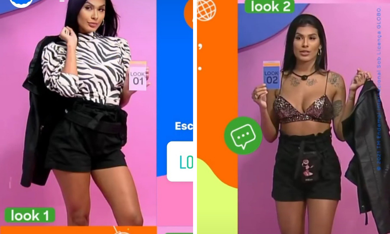 Pocah (Foto: @cea_brasil/Instagram/Reprodu&ccedil;&atilde;o &ndash; &copy;️ 2020 TM Endemol Shine Group B.V sob licen&ccedil;a Globo)