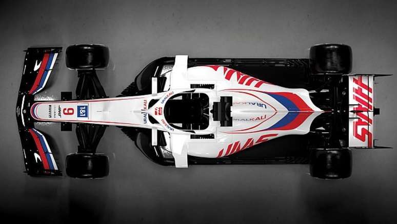 Pintura da Haas para a temporada 2021