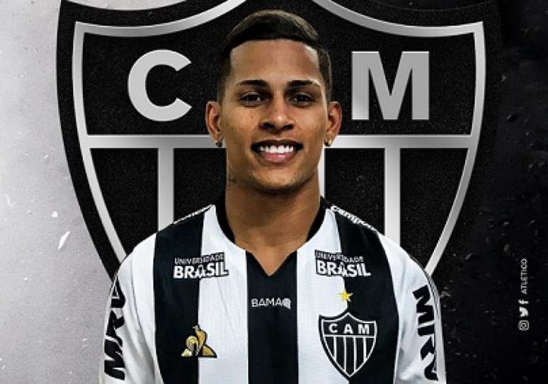 Maílton teve poucas chances no Galo e foi cedido para o Coritiba mais uma vez- (Divulgação/Atlético-MG)