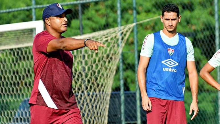 Ganso treina no CT Carlos Castilho sob o comando de Roger (Foto: Mailson Santana / Fluminense FC)
