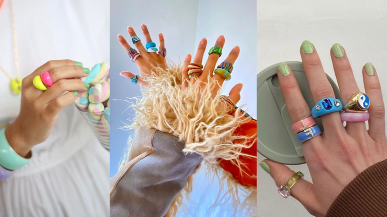 Acess&oacute;rios coloridos caem bem com pe&ccedil;as neutras