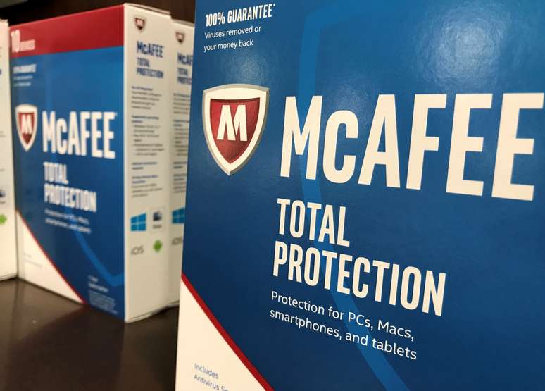 Software de proteção da McAfee. 15/5/2017.   REUTERS/Mike Blake