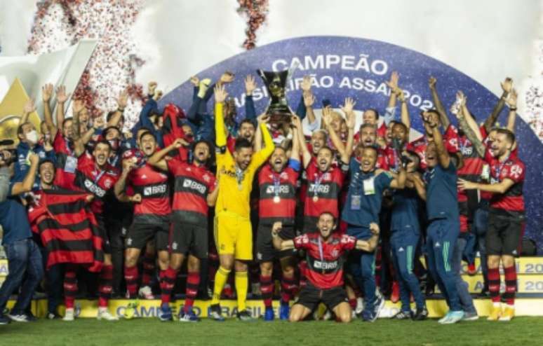 Flamengo conquistou o bicampeonato brasileiro (Foto: Alexandre Vidal/Flamengo)