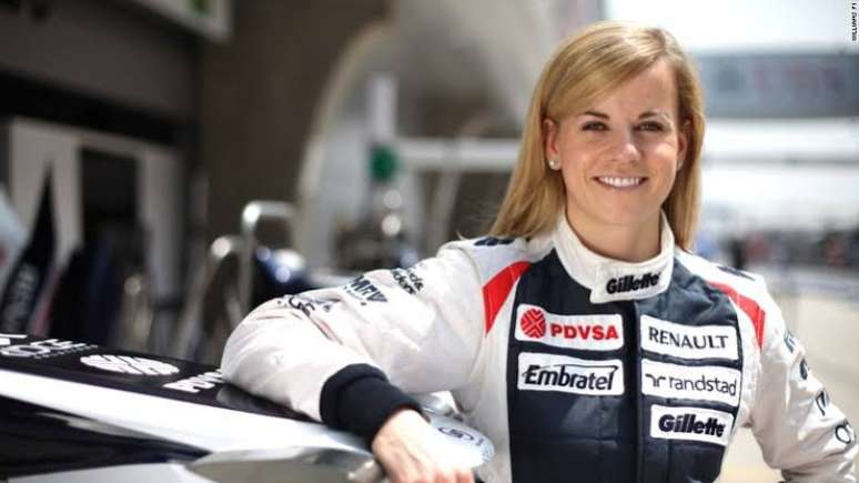 Susie Wolff, ex-piloto de testes da Williams, atual chefe da equipe Venturi (Formula E). 