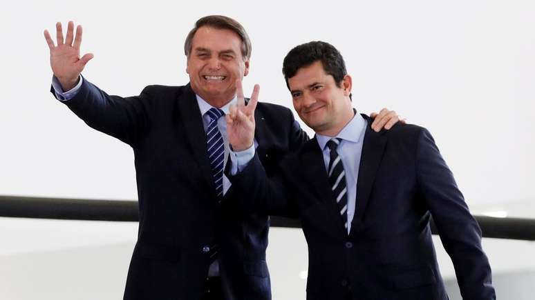 Bolsonaro fez de Sergio Moro seu Ministro da Justiça
