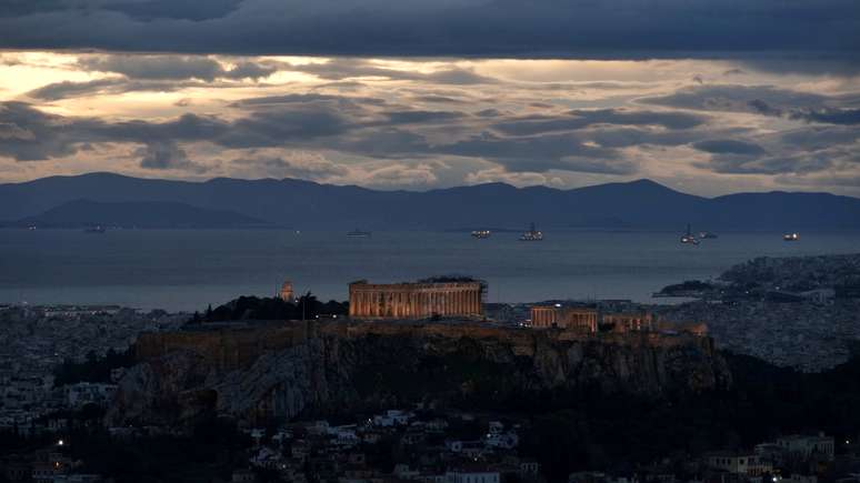 Vista do Partenon, Acr&oacute;pole, Atenas
10/12/2020 REUTERS/Vassilis Triandafyllou