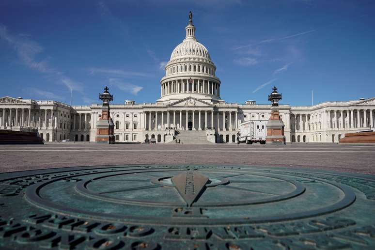 Vista do Capit&oacute;lio, em Washington (EUA) 
08/03/2021
REUTERS/Joshua Roberts