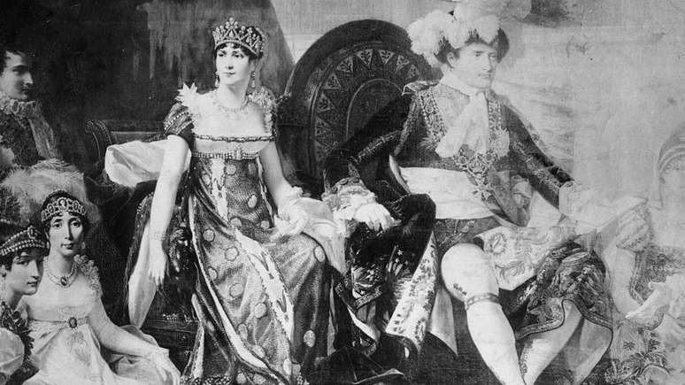 Segundo os historiadores, Napole&atilde;o e Josefina eram muito diferentes