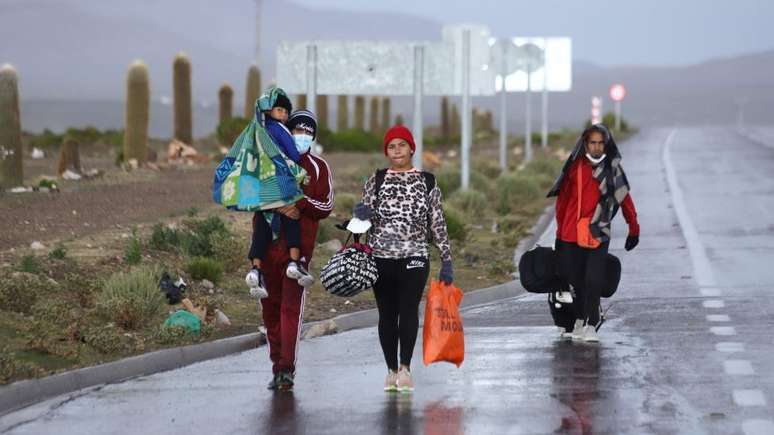 Mais de 4 milhões de venezuelanos deixaram seu país desde 2015 devido à aguda crise socioeconômica