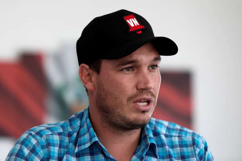 Ex-goleiro profissional e candidato &agrave; Presid&ecirc;ncia do Peru, George Forsyth 
02/03/2021
REUTERS/Angela Ponce