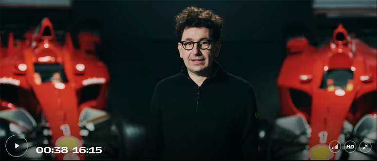 Mattia Binotto destaca a hist&oacute;ria da Ferrari 
