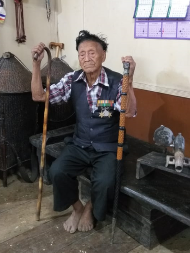 Sosangtemba Ao disse que os soldados japoneses n&atilde;o tinham medo da morte