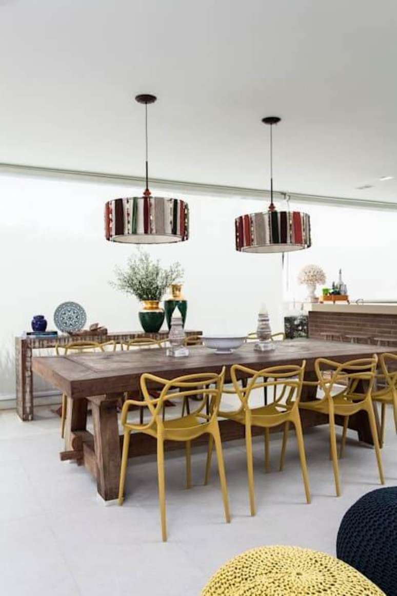 36. Mesa para varanda gourmet moderna – Foto Homify