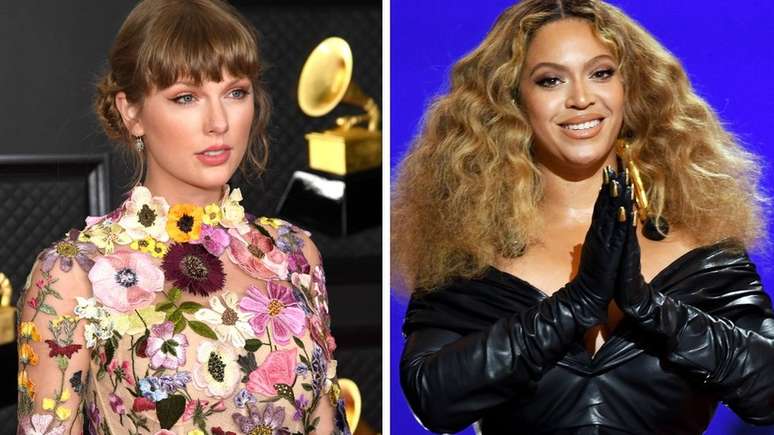 Taylor Swift e Beyoncé bateram recorde no Grammy