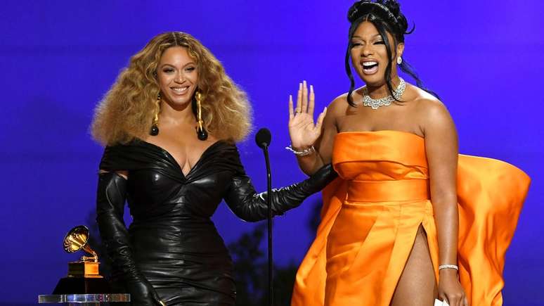 Colaboração entre Megan Thee Stallion e Beyoncé na canção Savage rendeu um Grammy de melhor música de rap