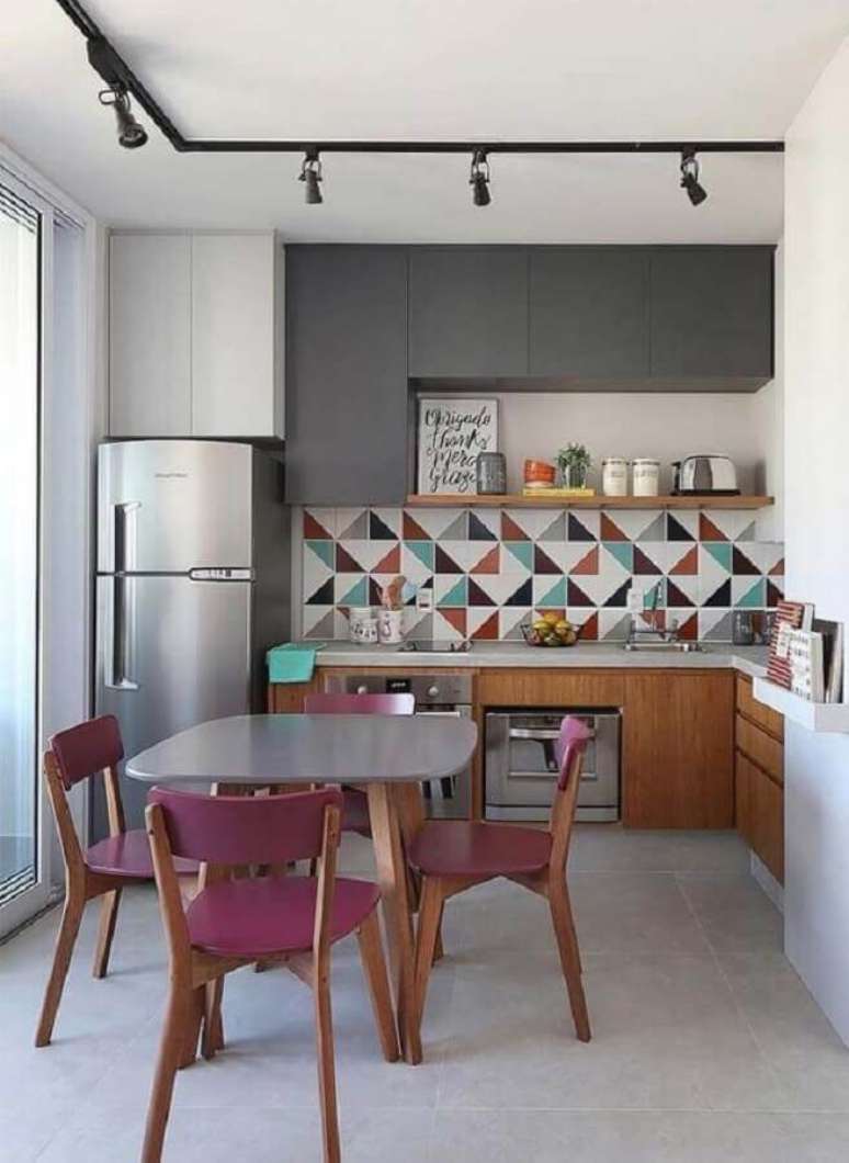 62. Ideias de cerâmica para cozinha moderna – Foto Arkpad