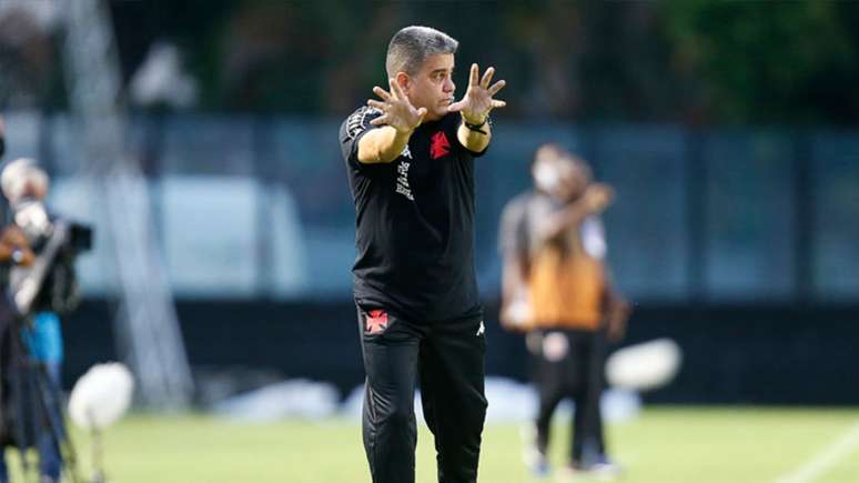 Marcelo Cabo ainda não venceu no comando do Vasco (Foto: Rafael Ribeiro / CR Vasco da Gama)