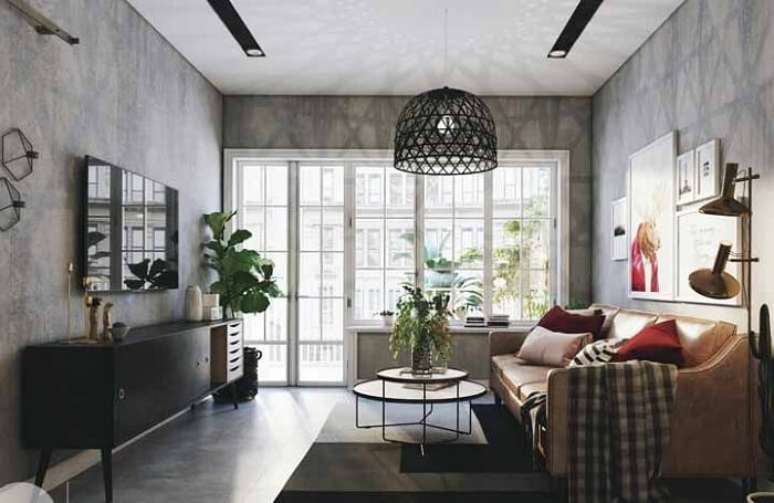 48. Rack retr&ocirc; com p&eacute; de palito &ndash; Foto Pinterest