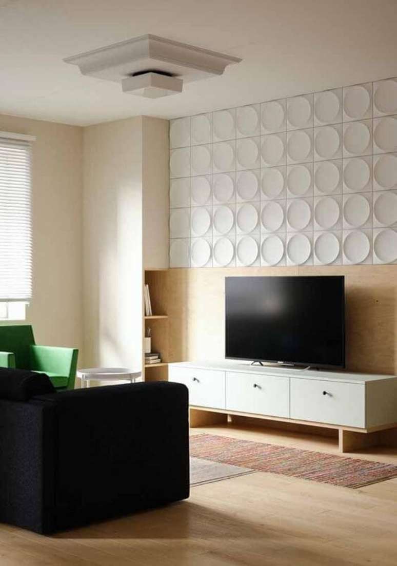 42. Rack p&eacute; palito minimalista &ndash; Foto Decor Facil