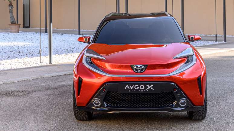 Aygo X já nasceu com o conceito de crossover ou mini SUV.