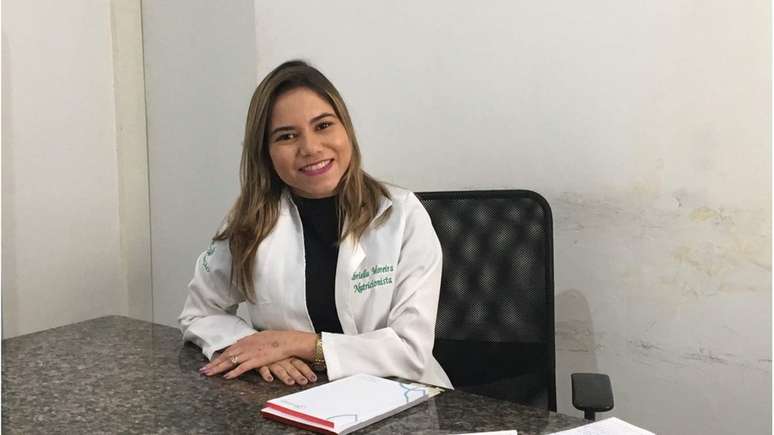 Gabriella é nutricionista