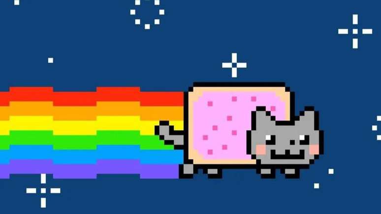 O meme ‘Nyan Cat’, um clássico da internet na década passada, foi vendido por US$ 590 mil