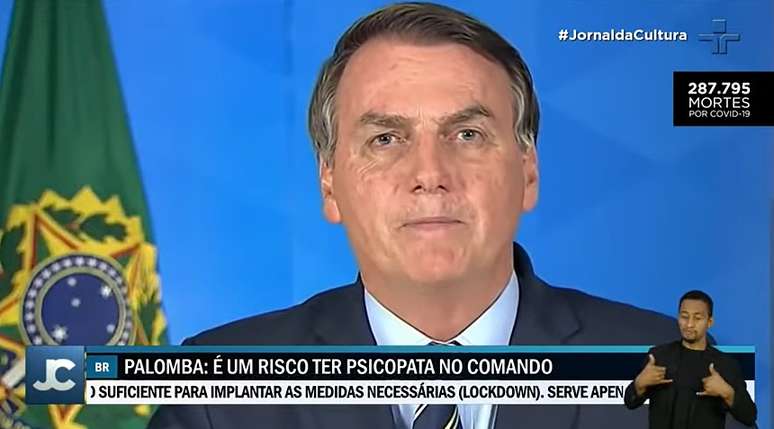 A matéria do ‘JC’ defendeu a teoria de que Bolsonaro sofre de transtorno mental