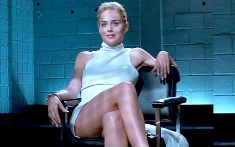 Sharon Stone em "Instinto Selvagem"