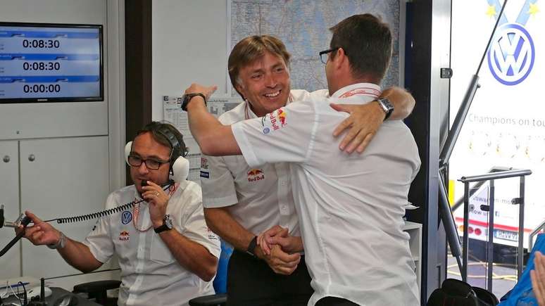 Jost Capito e Fran&ccedil;ois-Xavier Demaison foram parceiros no sucesso da Volkswagen no WRC 