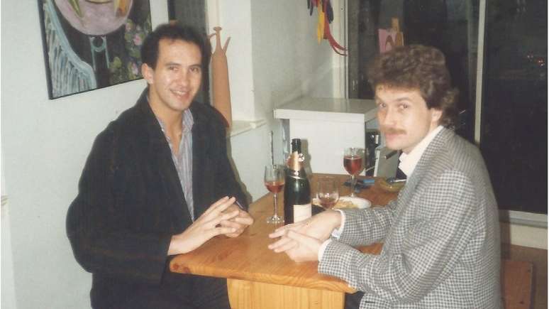 Toni e David se conheceram na Europa h&aacute; mais de 30 anos