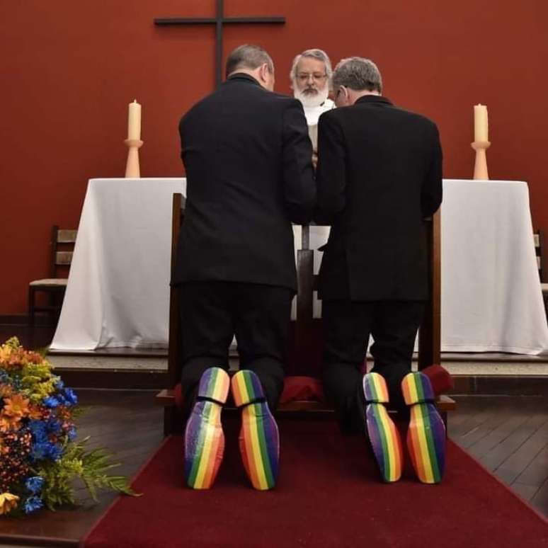 Em 2018, eles se casaram no Brasil em meio a temores sobre direitos civis com a mudan&ccedil;a de governo