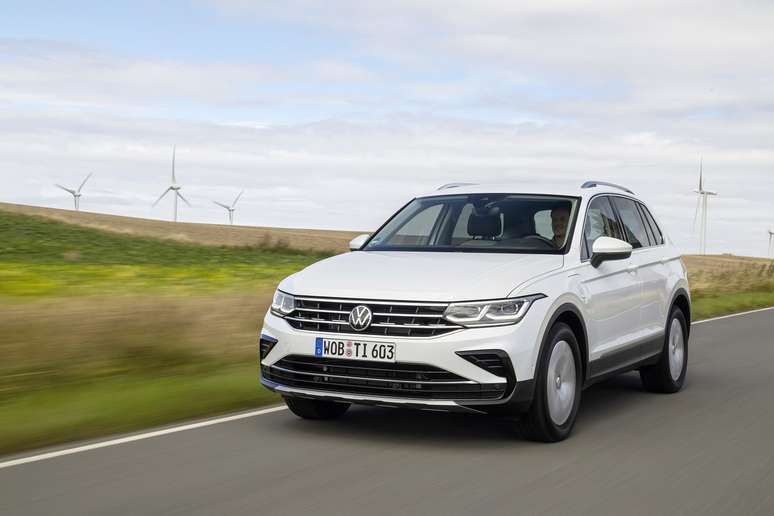 Novo Tiguan eHybrid: SUV com potência combinada de 245 cv é uma forte opção da Volkswagen.