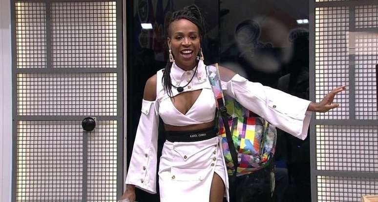 Karol Conká ao deixar o ‘BBB21’, em 23 de fevereiro: trajetória tumultuada que fez bem à audiência do reality show