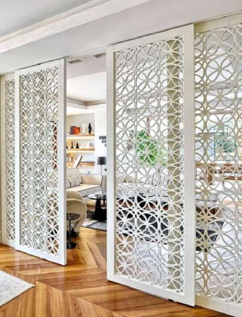 36. Porta de correr para sala de ferro &ndash; Foto REvista VD