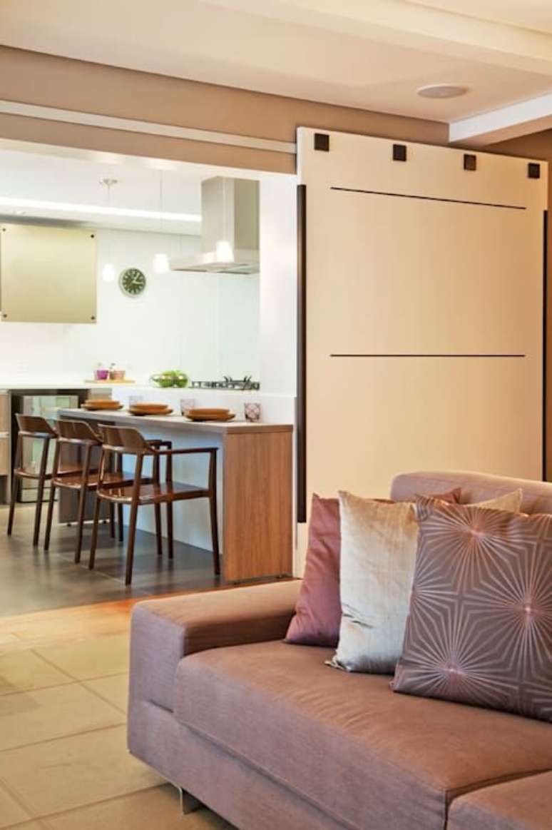 25. Porta de correr para sala branca &ndash; Foto Homify