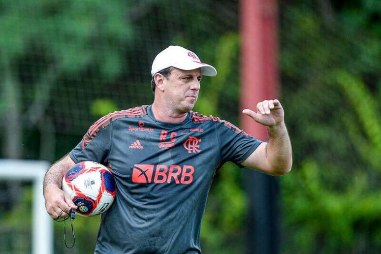Rogério Ceni comandará treino com o elenco unificado a partir de segunda (29) (Foto: Marcelo Cortes/Flamengo)